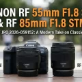 Permalink to Patent JPO 2026-059152: Canon’s Next Move in Consumer Primes – RF 55mm f/1.8 & RF 85mm f/1.8 STM