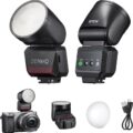 Permalink to New ZENIKO RF12 M Round Head Mini and ZENIKO ZA12 Camera Flash Speedlite